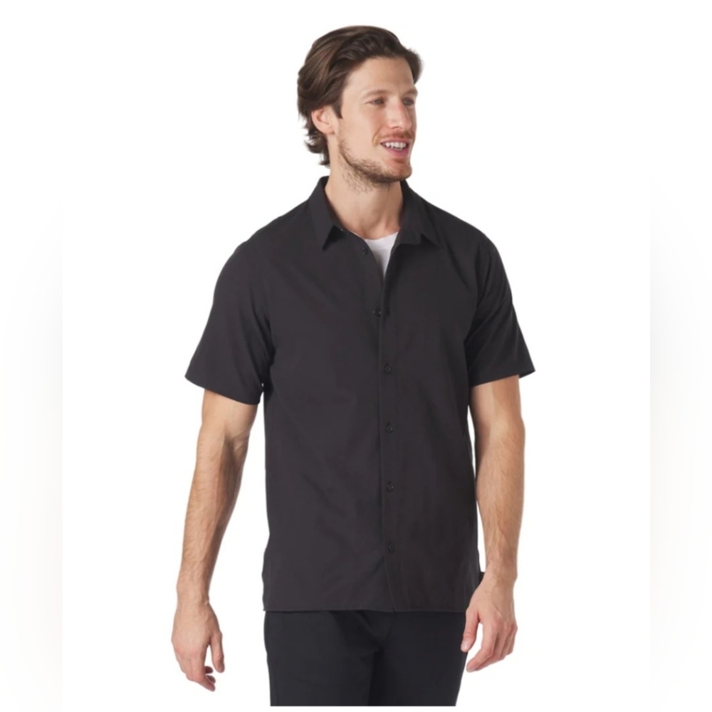 NWT Glyder Men's Zephyr Shirt, Black, Men's Medium​